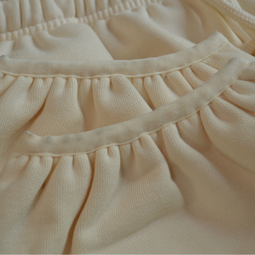 KBB by KAHLANA Women's High-Rise Straight Leg 'The Dwayne Sweats' - Cream M - Picture 5 of 10